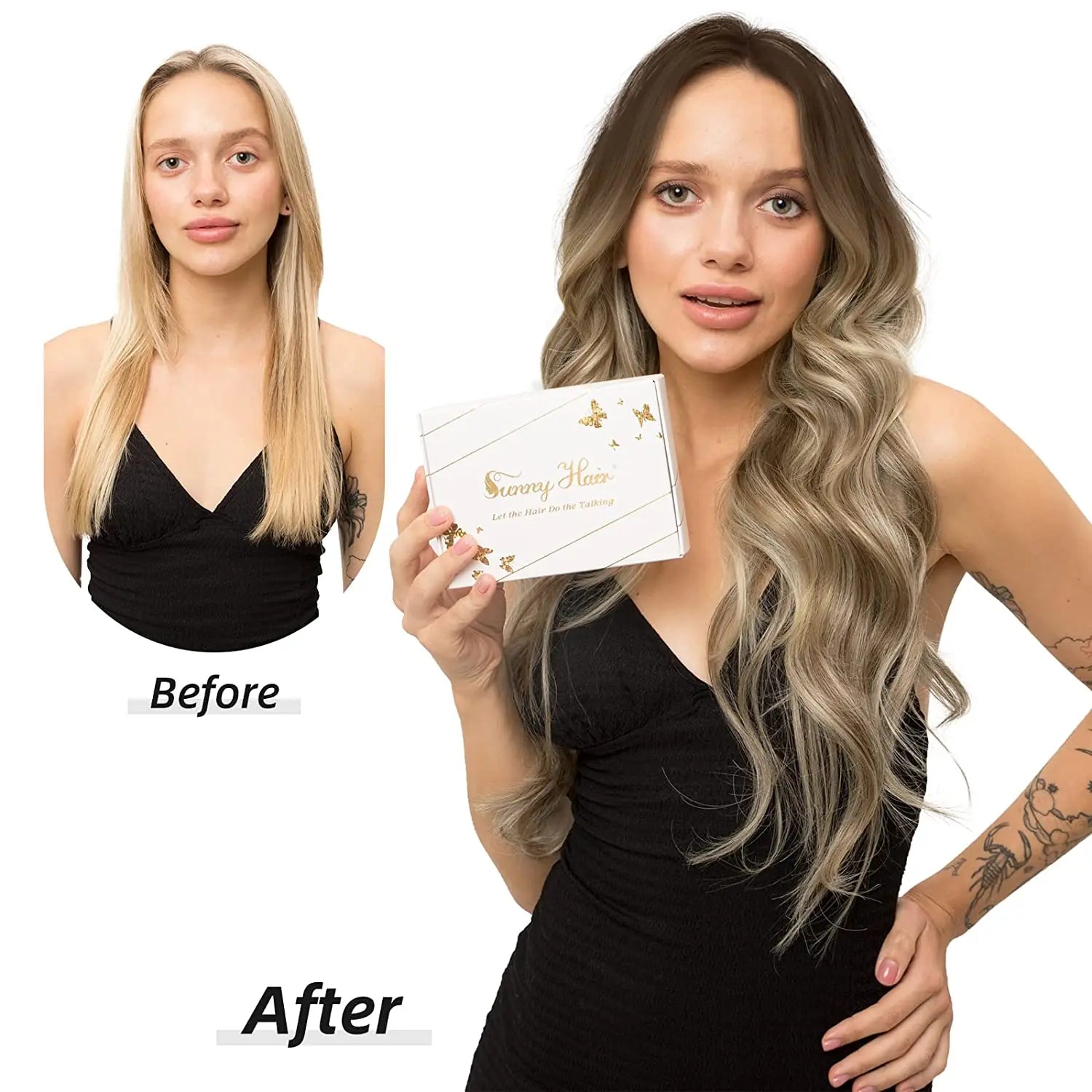 Balayage Natural Human Hair Extension