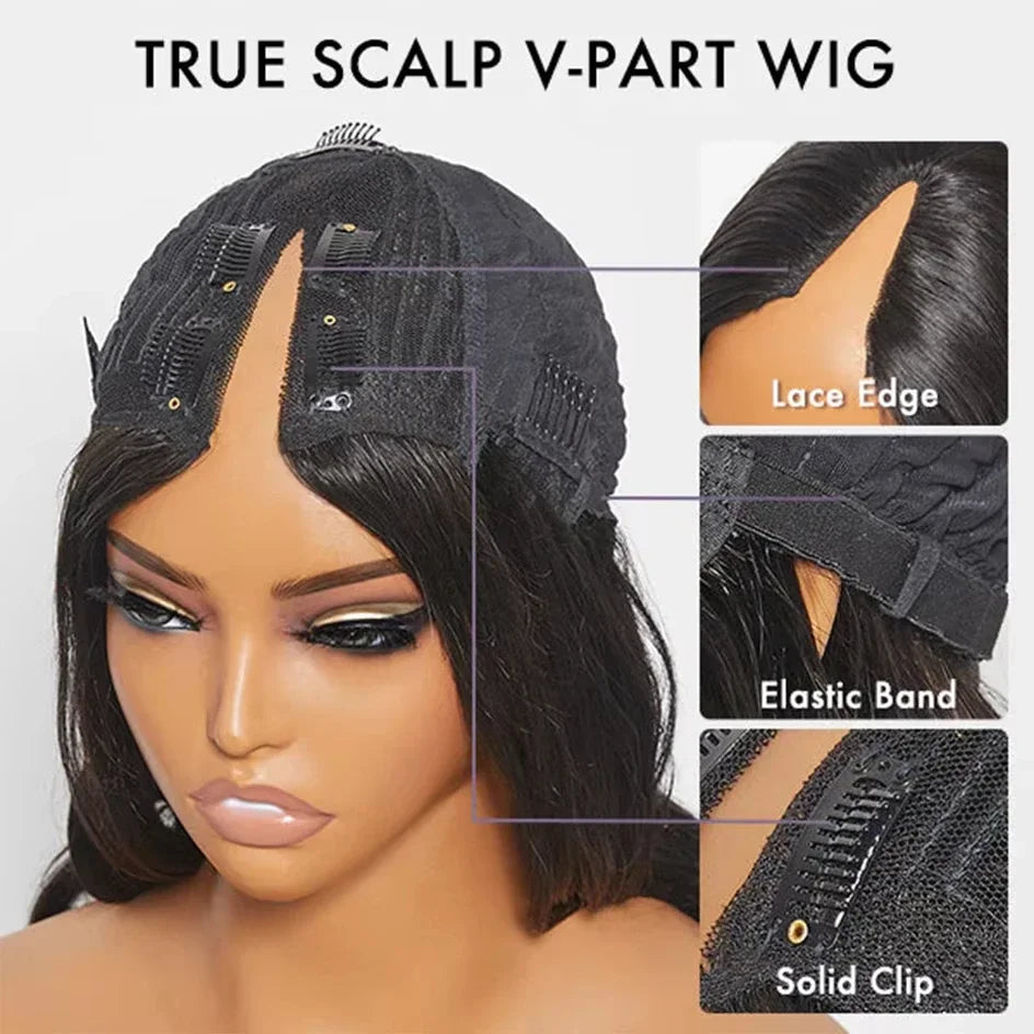 Botisi Body Wave V Part Wig