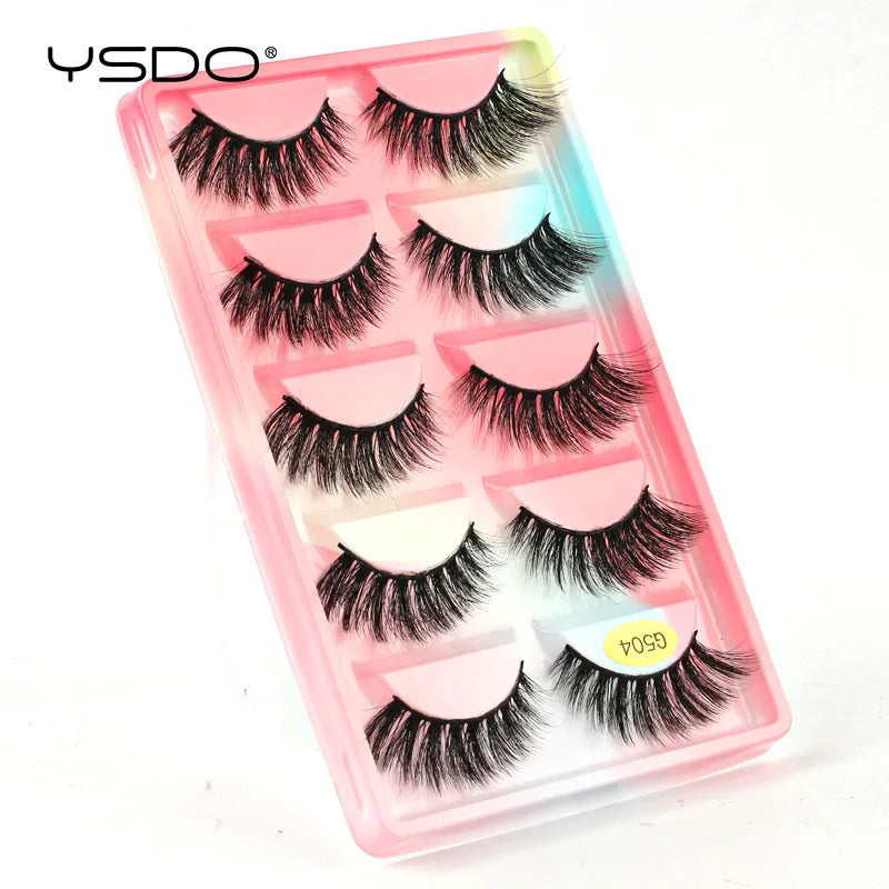 3D Mink Lashes Natural Long Eyelashes