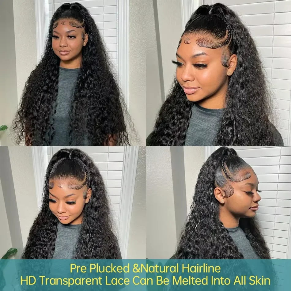 Deep Wave Frontal Wig