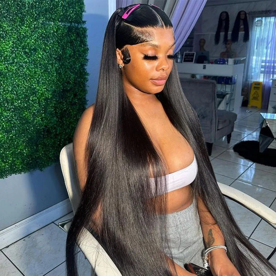 Bone Straight Remy Transparent Wigs