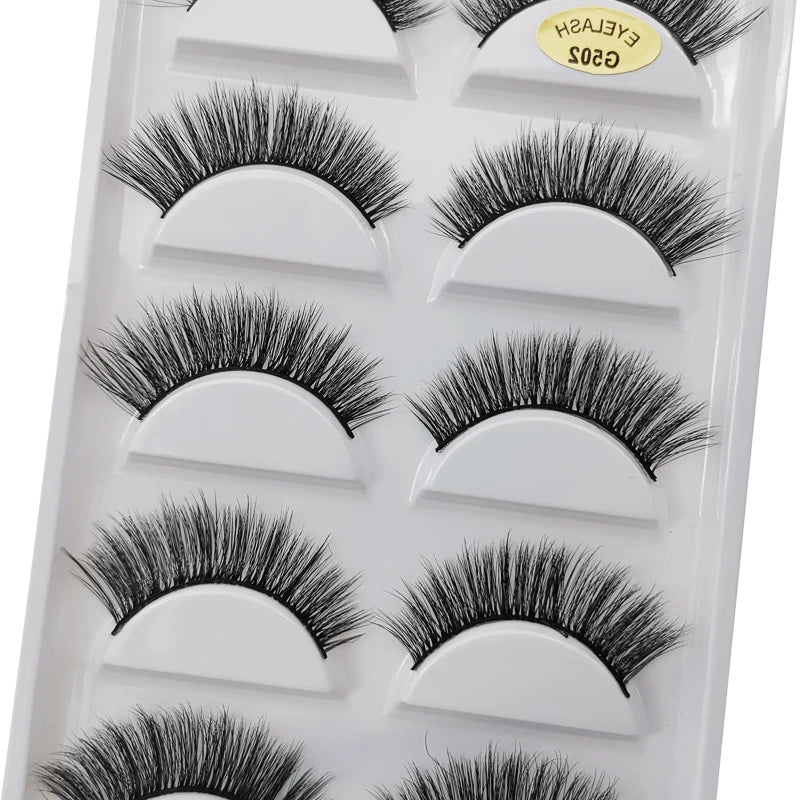 3D Mink Lashes Natural Long Eyelashes