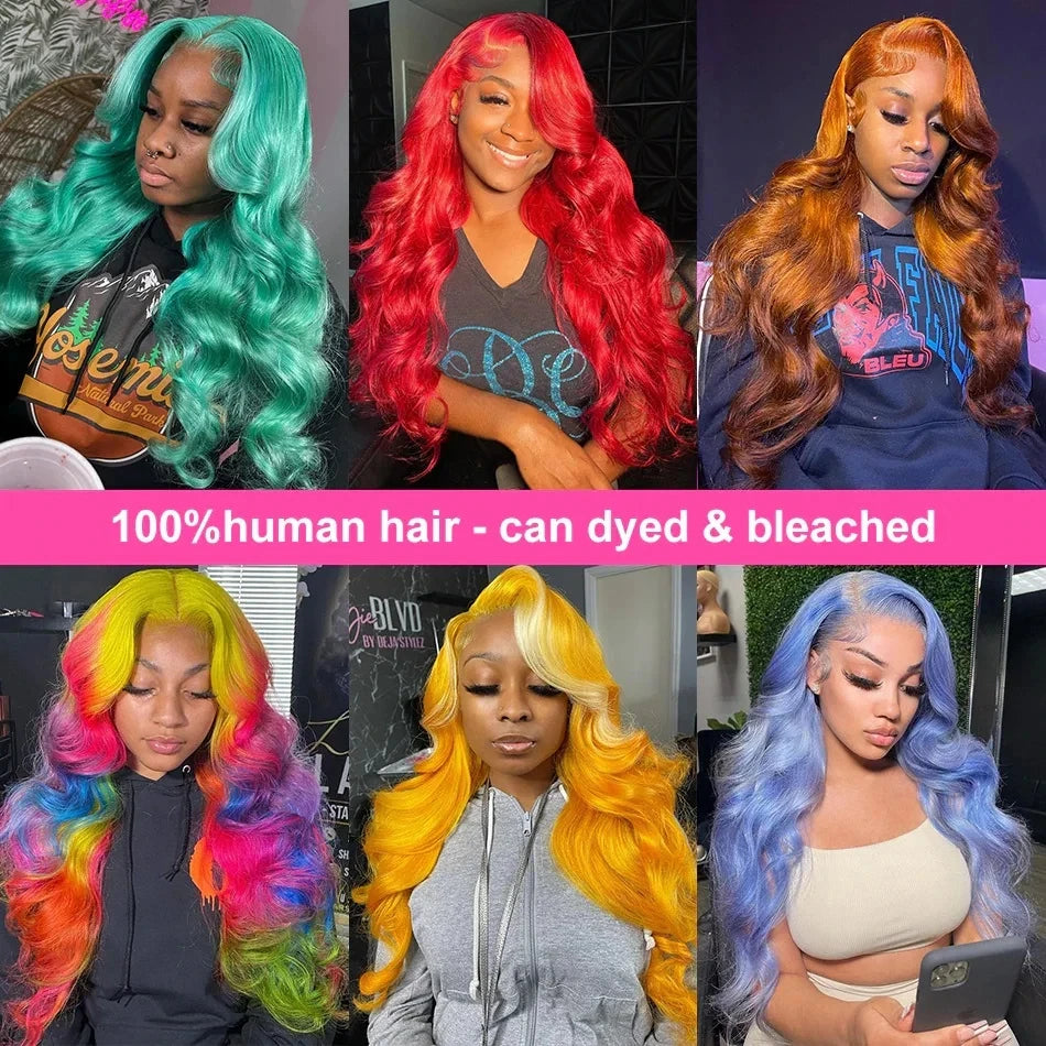 Blonde Body Wave HD Lace Frontal Wig
