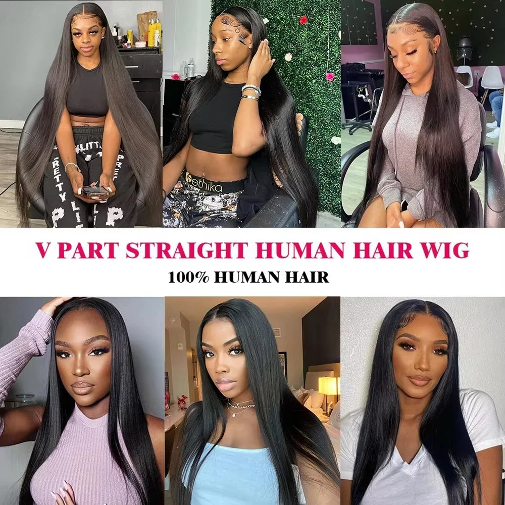 Botisi V Part Straight Wig