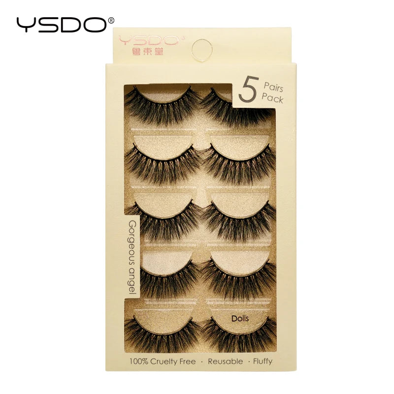 Natural 3D Mink Eyelashes