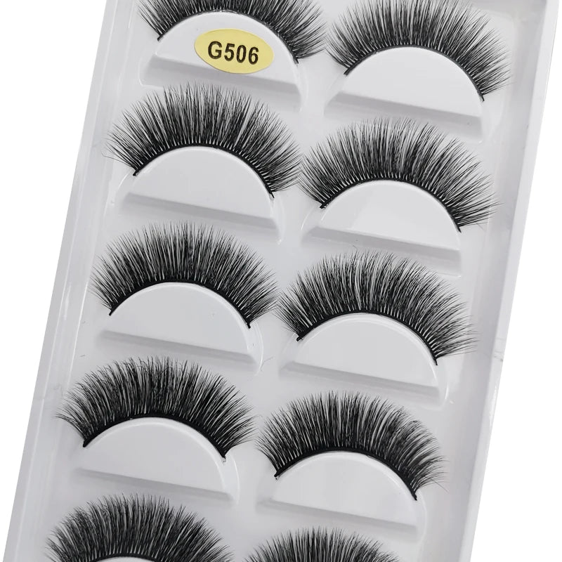 3D Mink Lashes Natural Long Eyelashes