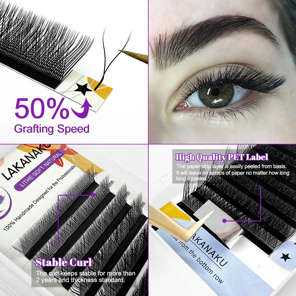 YY L Shape Volume Lashes