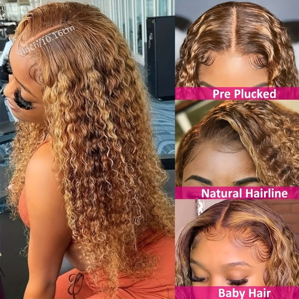Ombre Brazilian Hair Lace Front Wig