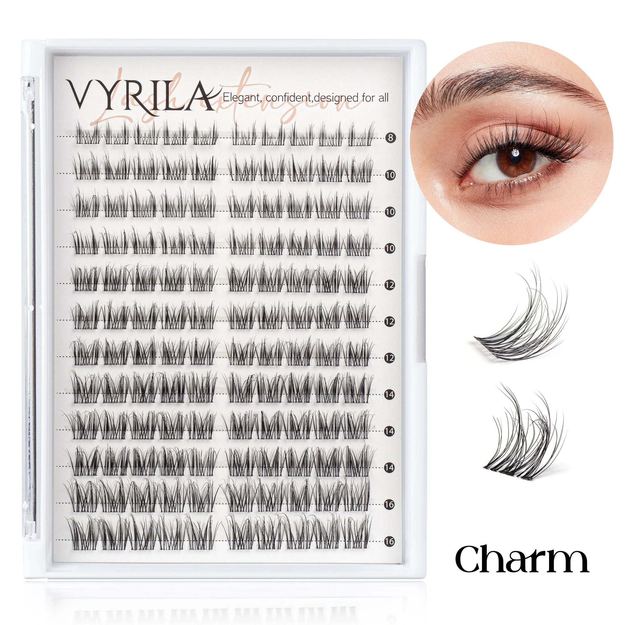 Ultra-Fine 0.05mm Lash Clusters