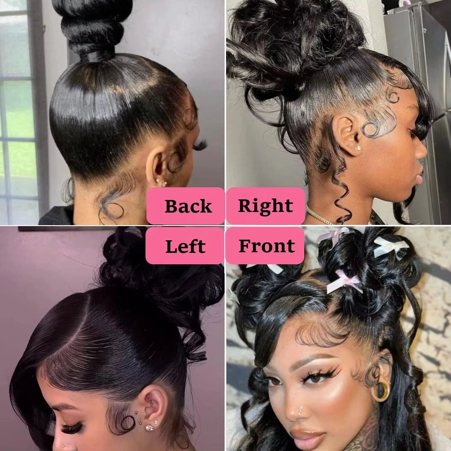 360 Full Lace Wig Human Hair Body Wave Wigs