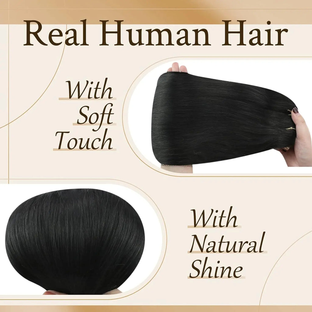 Clip in Hair Extension Real Human Hair