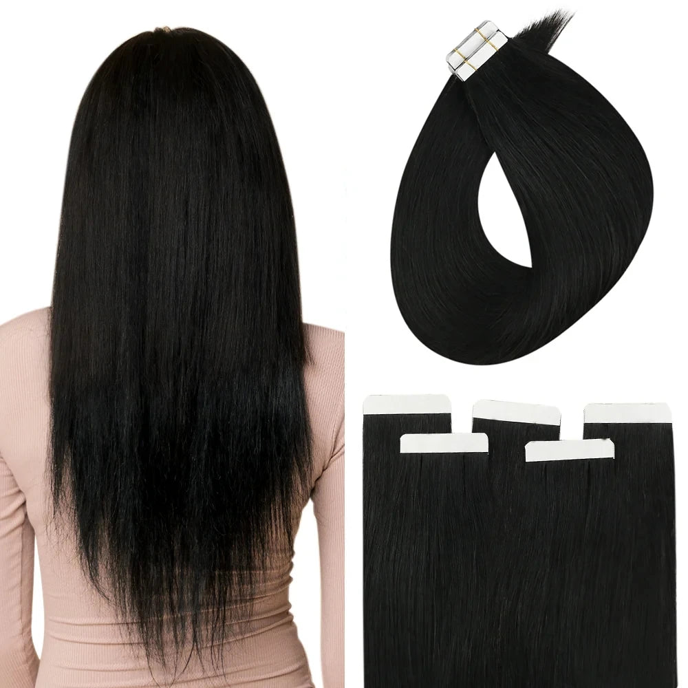 Injected Tape In Hair Extensions