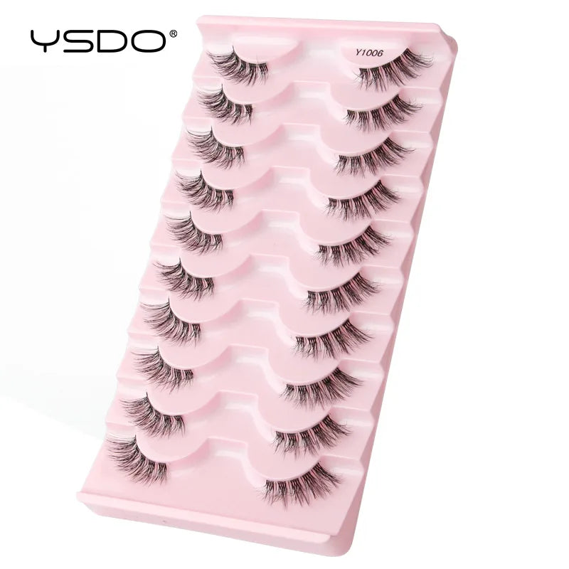 Natural Long Hair False Lashes