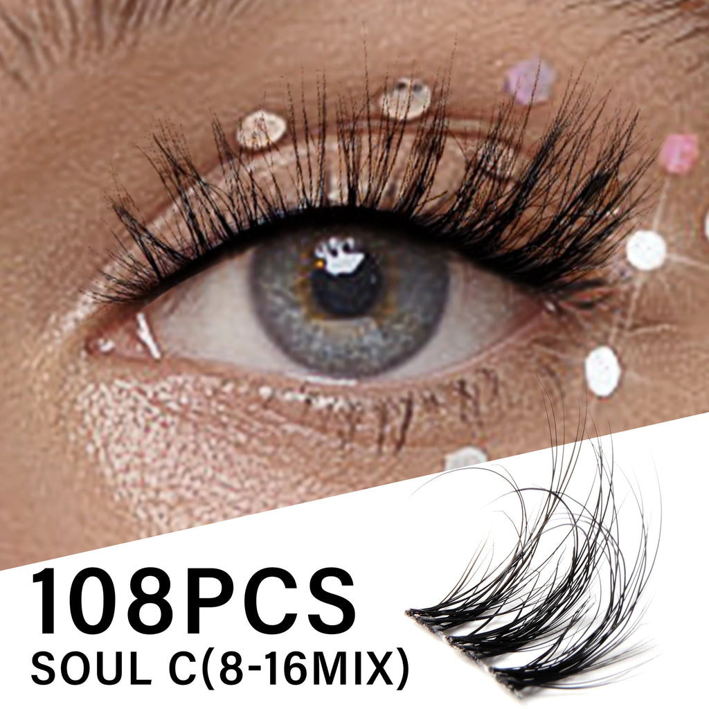 Ultra-Fine 0.05mm Lash Clusters