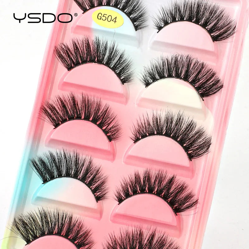 3D Mink Lashes Natural Long Eyelashes