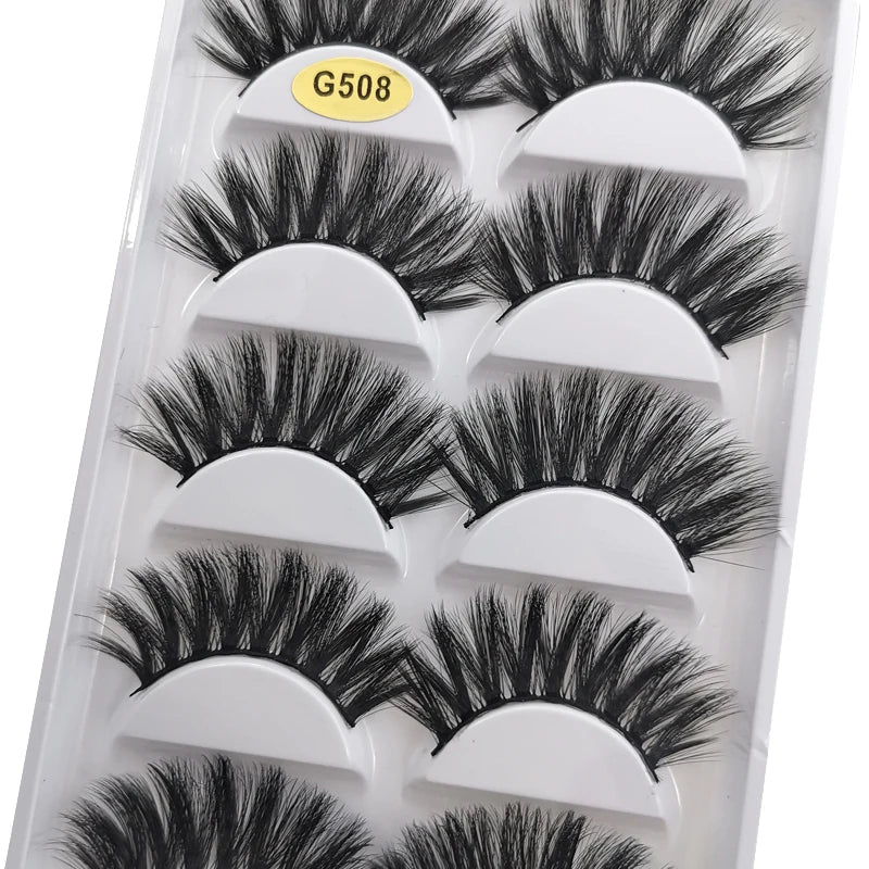 3D Mink Lashes Natural Long Eyelashes