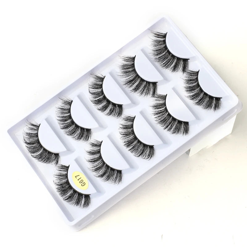 Mink Eyelashes 3D Dramatic Natural Hair