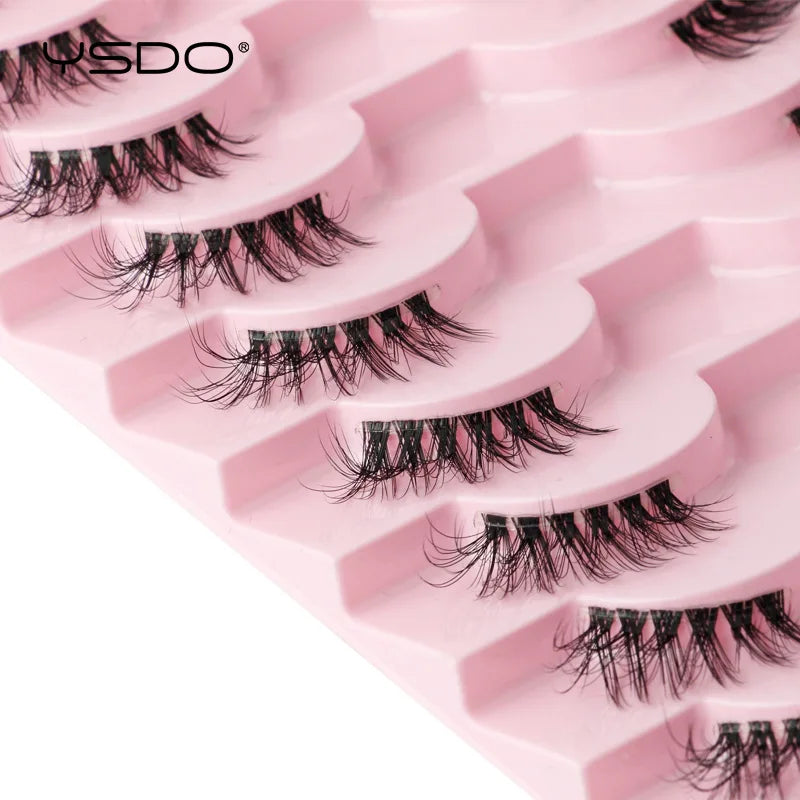 Natural Long Hair False Lashes