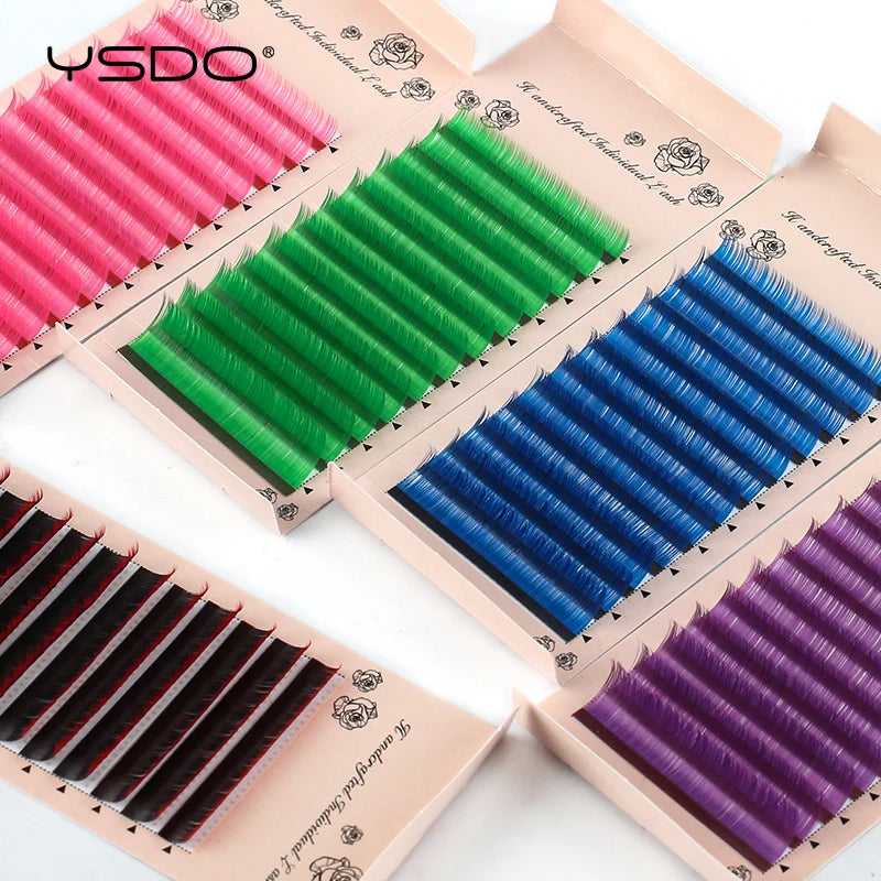 Colored Extension Mink Lashes