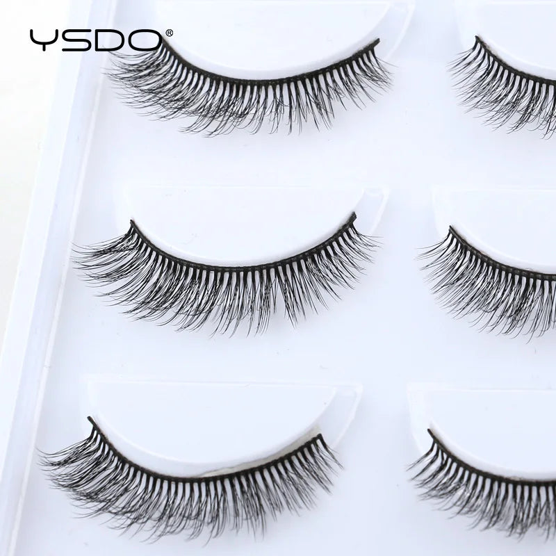 3D Mink Lashes Faux Natural Fluffy Lash