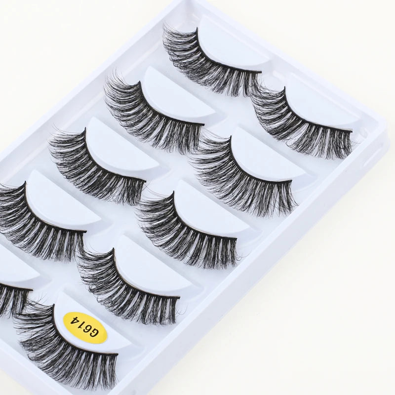 Mink Eyelashes 3D Dramatic Natural Hair
