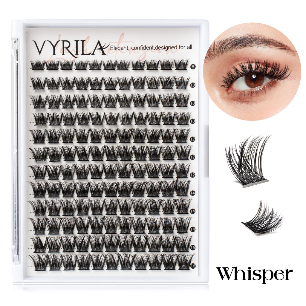 Ultra-Fine 0.05mm Lash Clusters