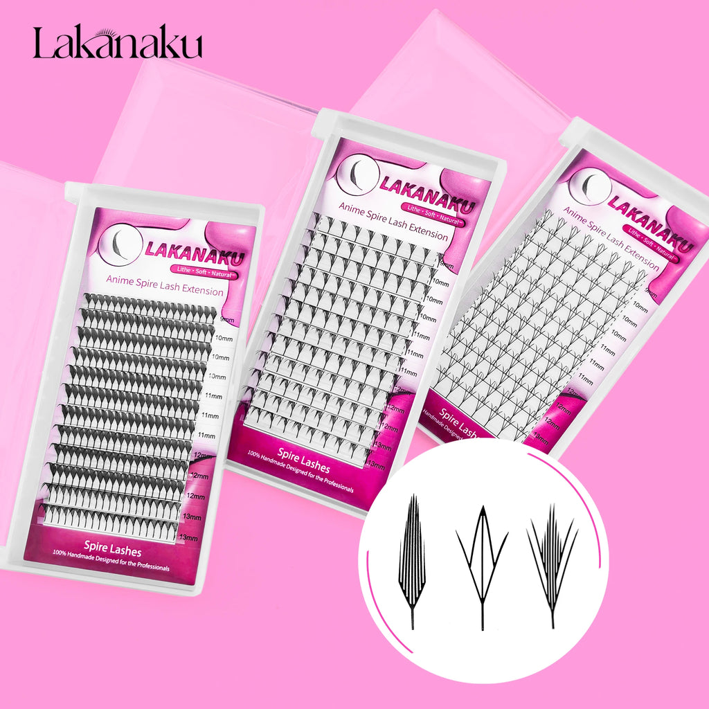 Cashmere Anime Spire Feather Eyelash