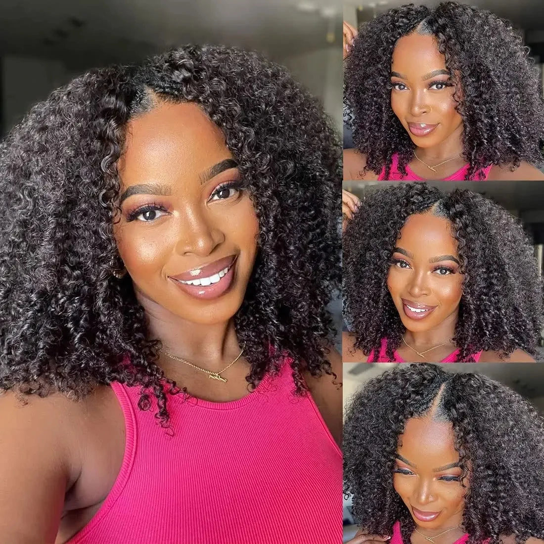 Botisi 200 Density Deep Wave V Part Wig