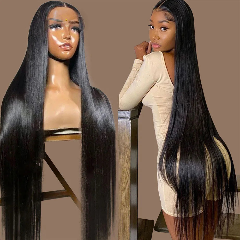 Bone Straight Human Hair Wigs