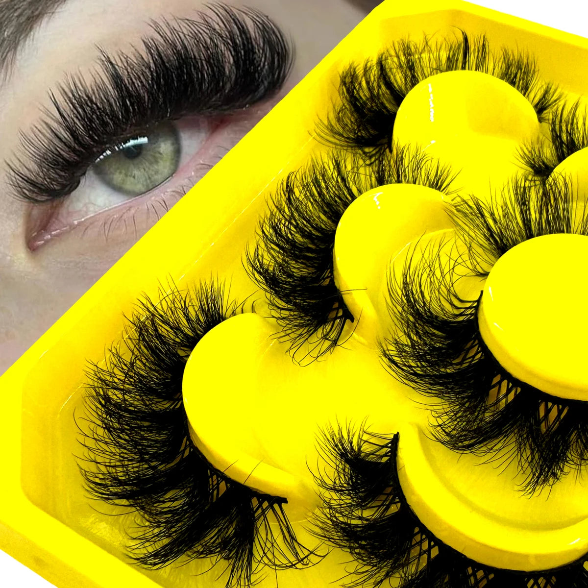 Fluffy 8D False Eyelashes