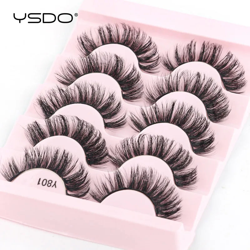 3D Mink Lashes Faux Mink Fluffy Lash