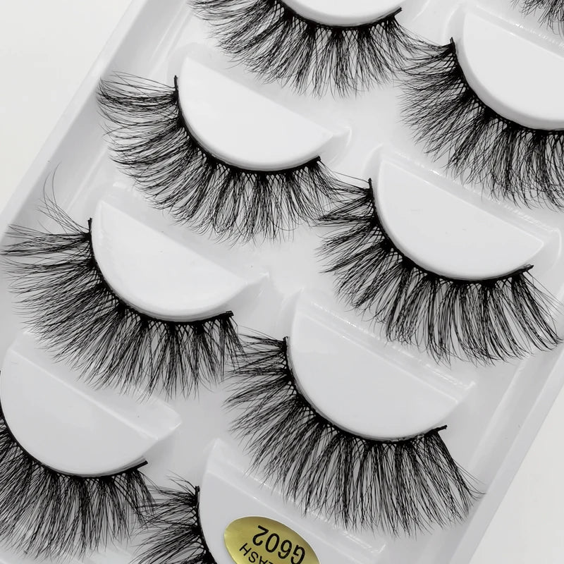 Mink Eyelashes 3D Dramatic Natural Hair