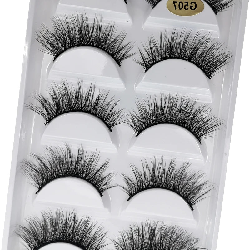3D Mink Lashes Natural Long Eyelashes