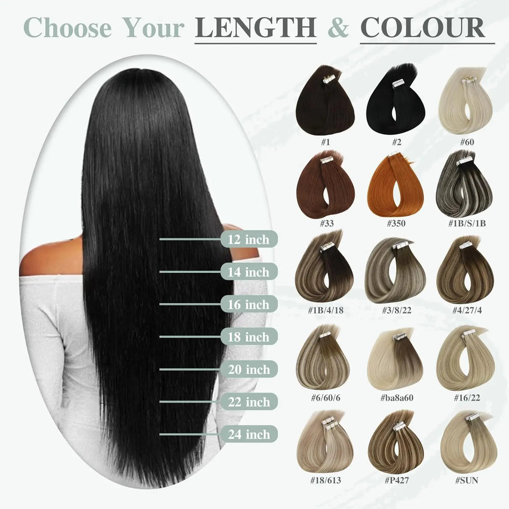Hair Tape In Hair Extensions