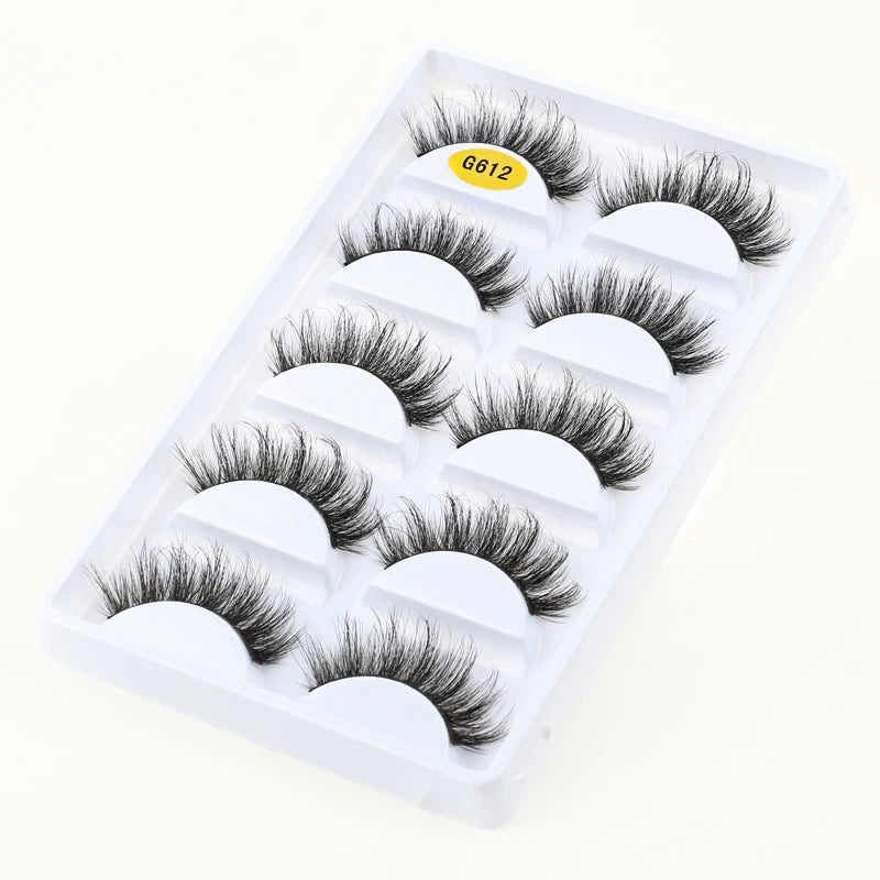 Mink Eyelashes 3D Dramatic Natural Hair