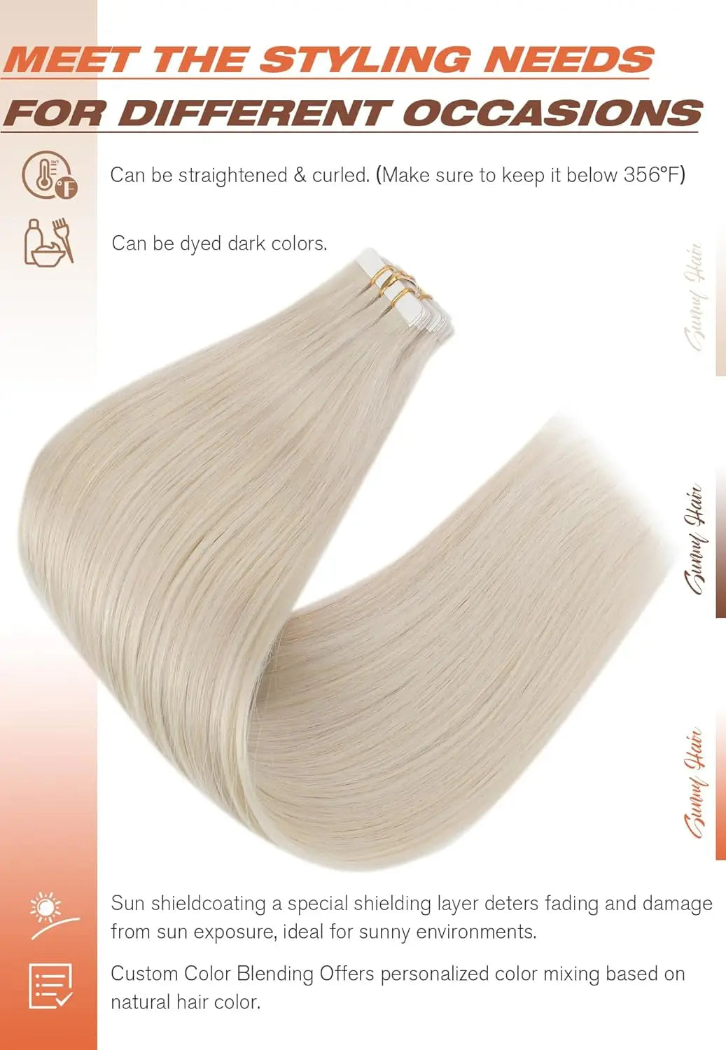 Premium Remy Hair Tape-In Extensions
