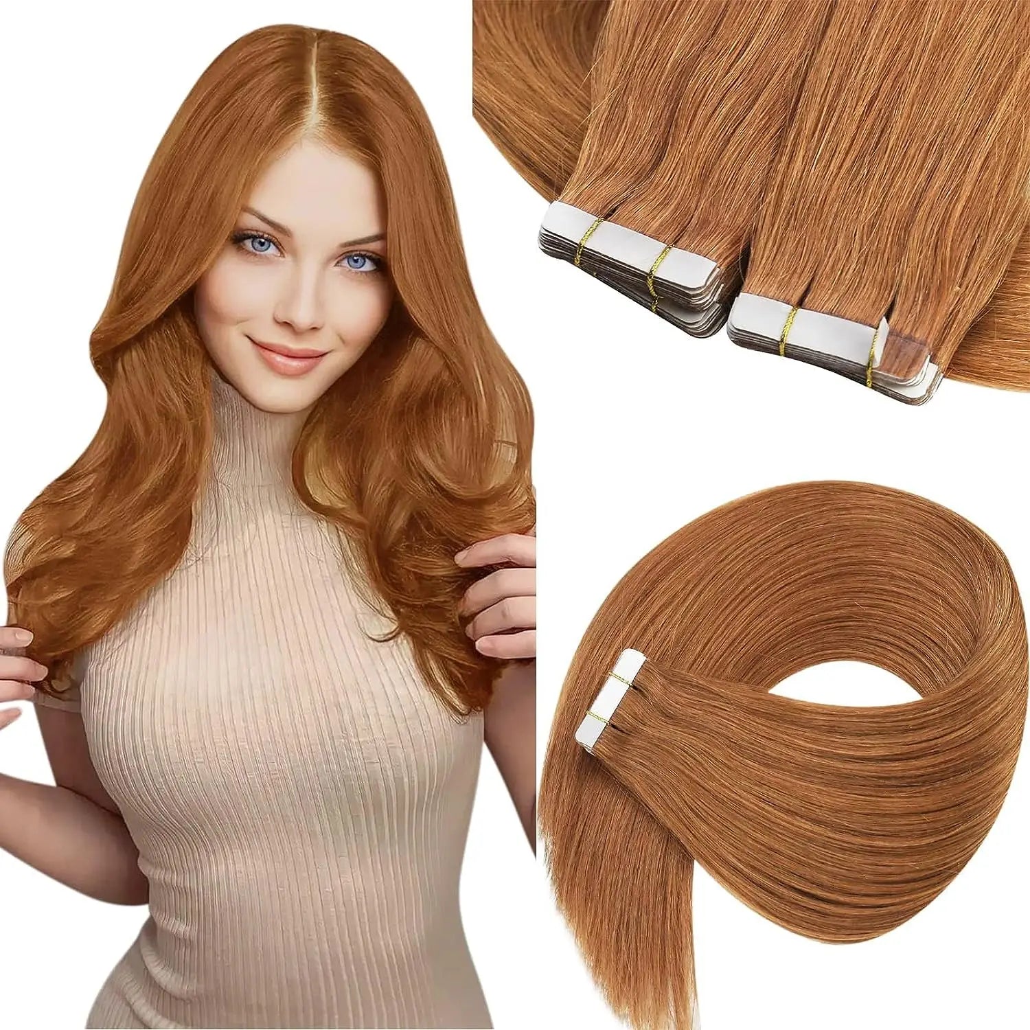 Natural Long Straight Hair Extensions