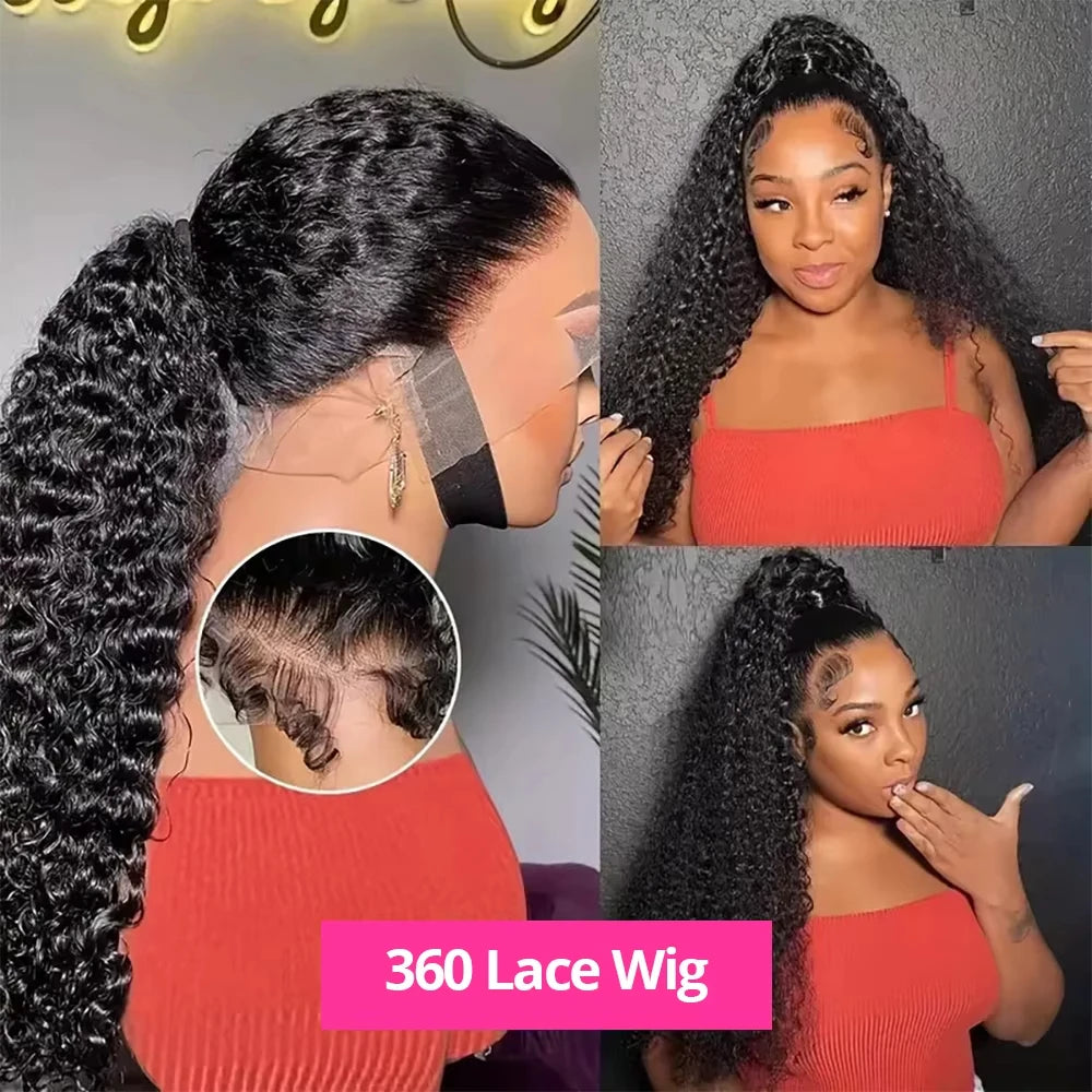 Deep Wave Lace Front Wigs