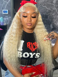 Botisi Blonde 613 Curly Lace Front Wig