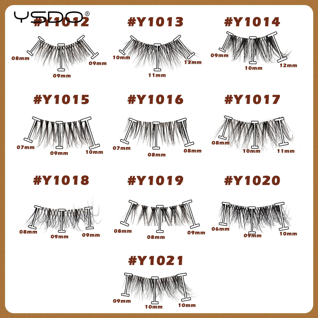 Half Lashes Mink Eyelashes