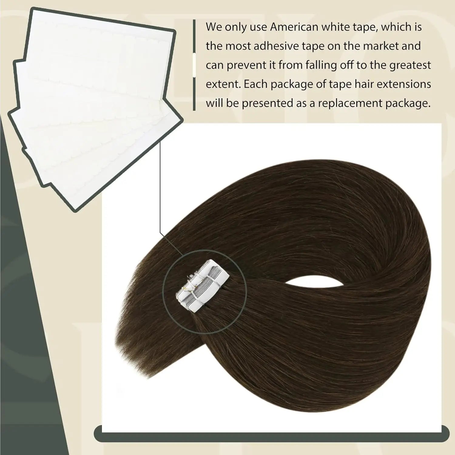 Hair Tape In Hair Extensions