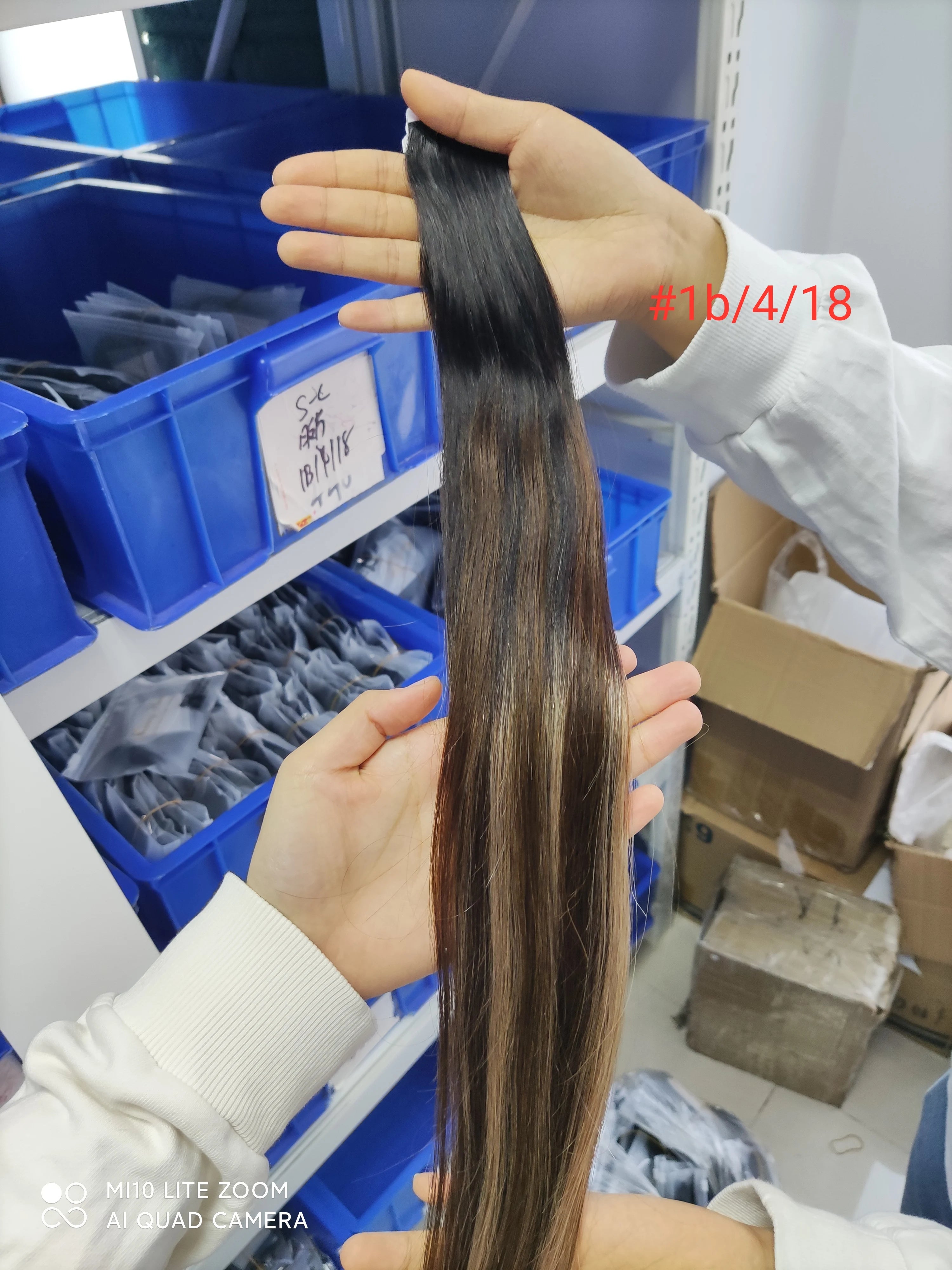 Tape In 100% Real Remy Human Hair Straight Extensions