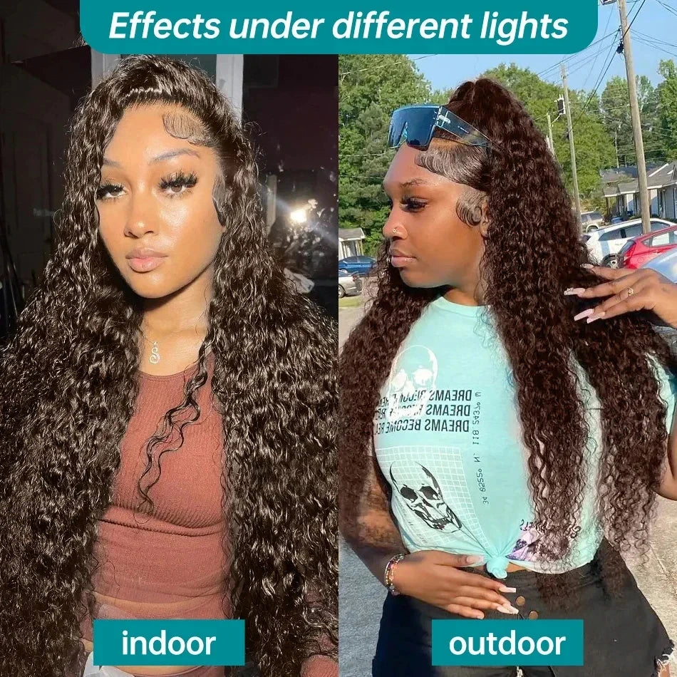 Chocolate Brown Colored Wigs
