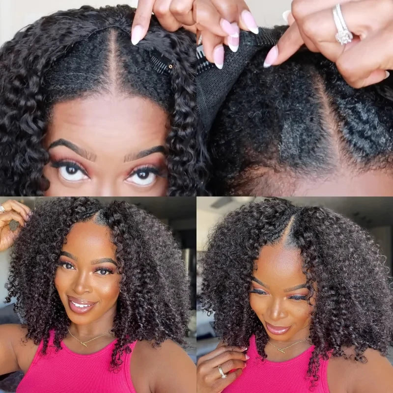 Botisi 200 Density Deep Wave V Part Wig