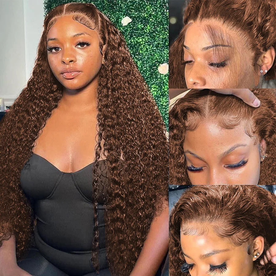 Chocolate Brown Colored Wigs