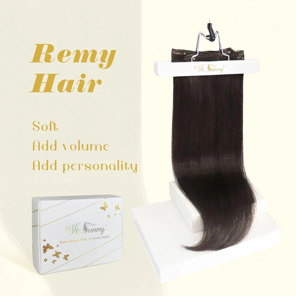 Clip in Silky Straight Remy Hair Extensions