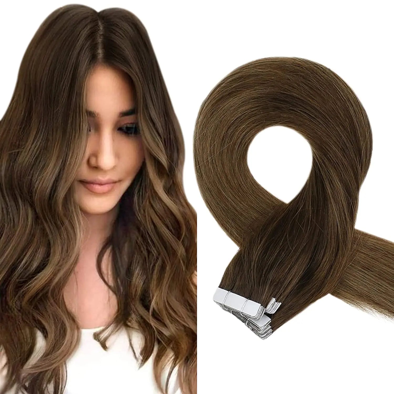 Natural Long Straight Hair Extensions