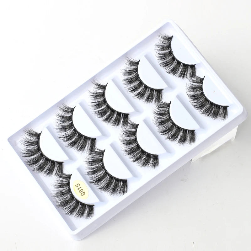 Mink Eyelashes 3D Dramatic Natural Hair