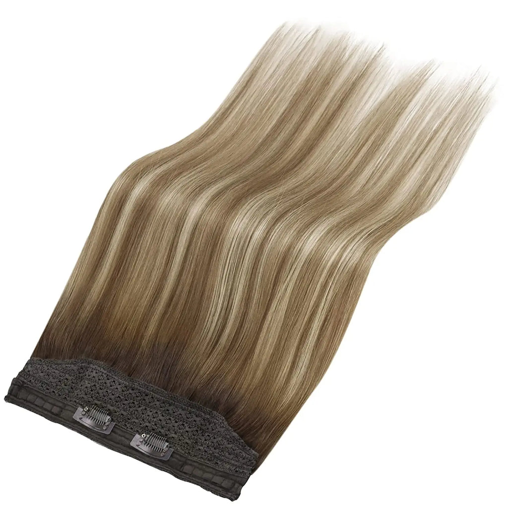 Fish Line Natural Hair One Piece Invisible Wire Extension