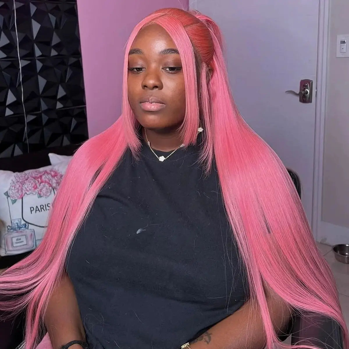 Botisi Straight Lace Front Wig
